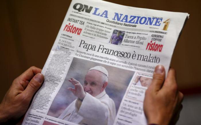 Vatican Spokesman Says Claims Pope Has Tumor Entirely Unfounded Published 10 22 15 World