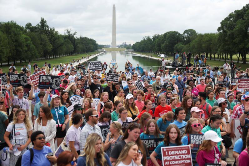 Pro-lifers call for action at 'National Celebrate Life Day' rally