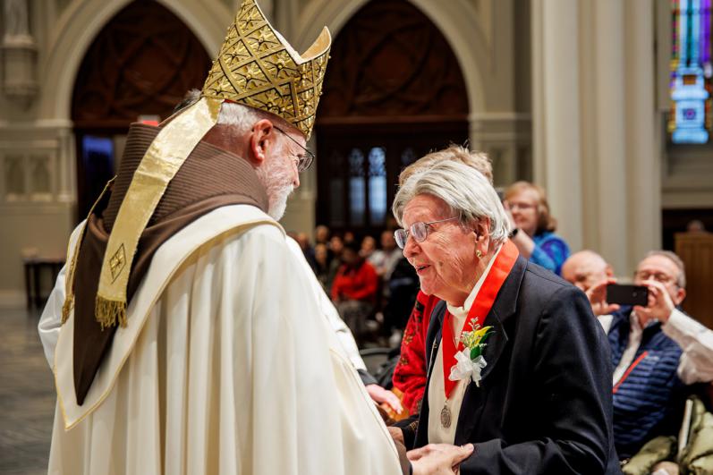 Cardinal honors service to the church at Cheverus Award ceremony